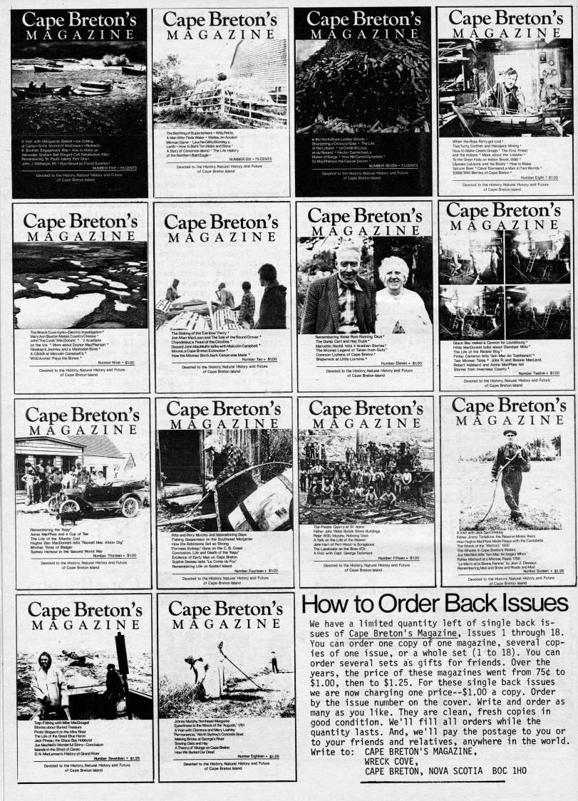 Page 40 - Advert: Cape Breton's Magazine