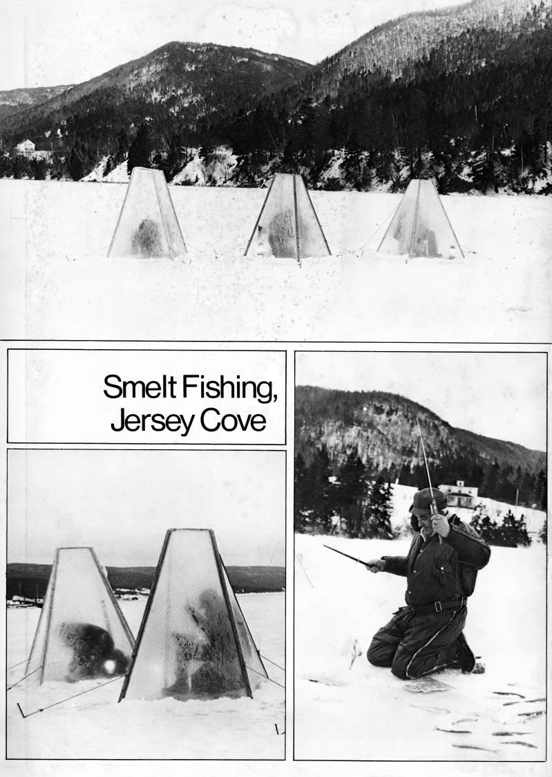 Back Cover - Photo: Smelt Fishing, Jersey Cove