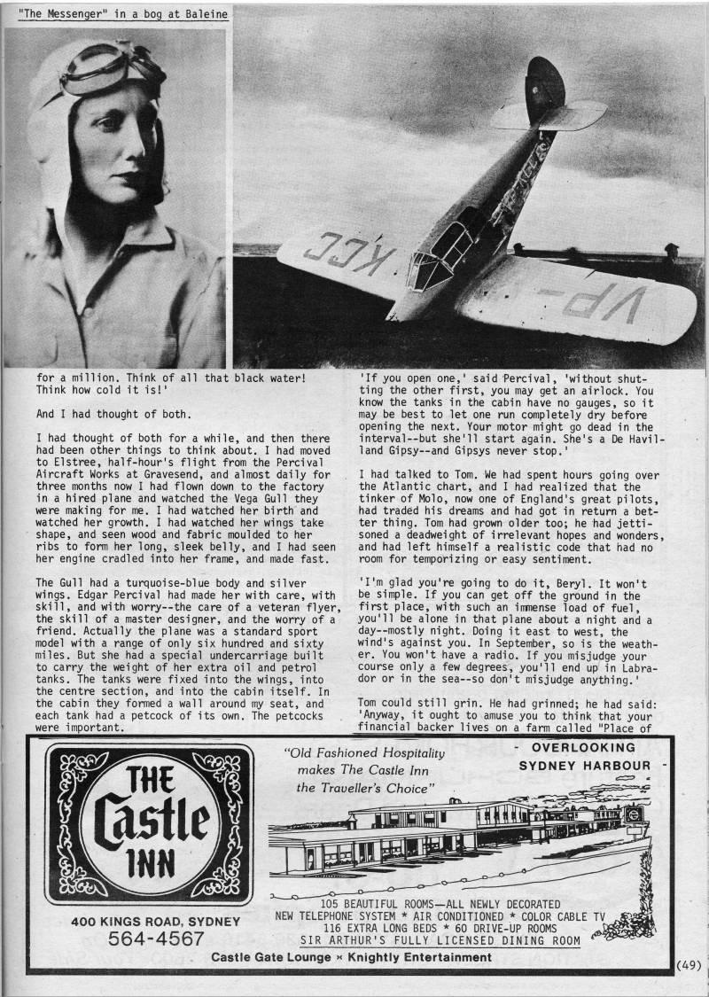 Page 49 - Beryl Markham's Transatlantic Flight, 1936