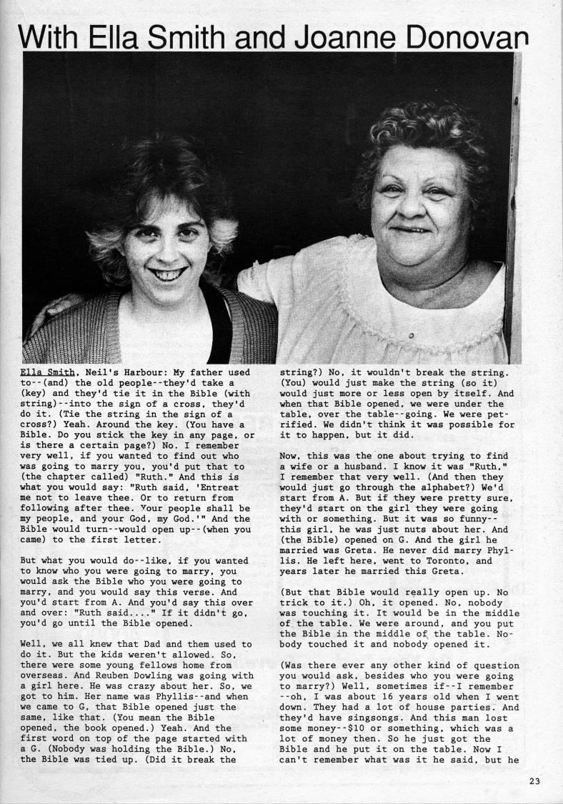 Page 23 - With Ella Smith and Joanne Donovan