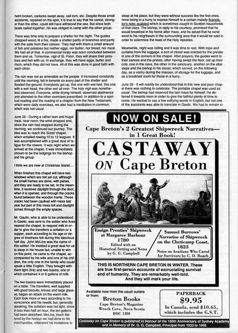 Page 55 - Bishop Plessis Visits Cape Breton, 1815