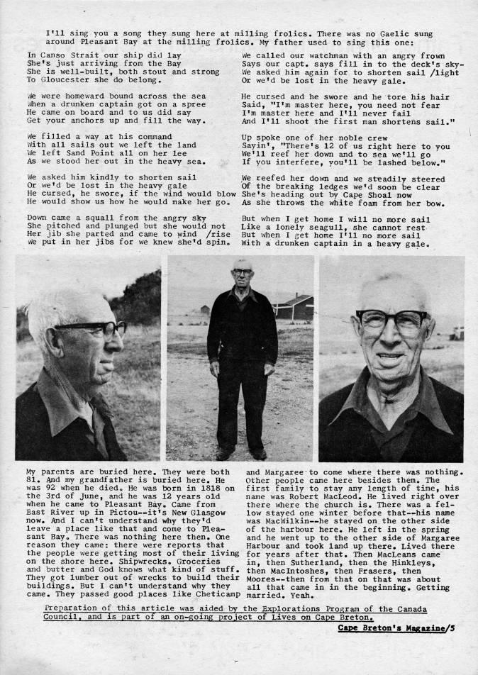 Page 5 - A Visit with Jack Sam Hinkley